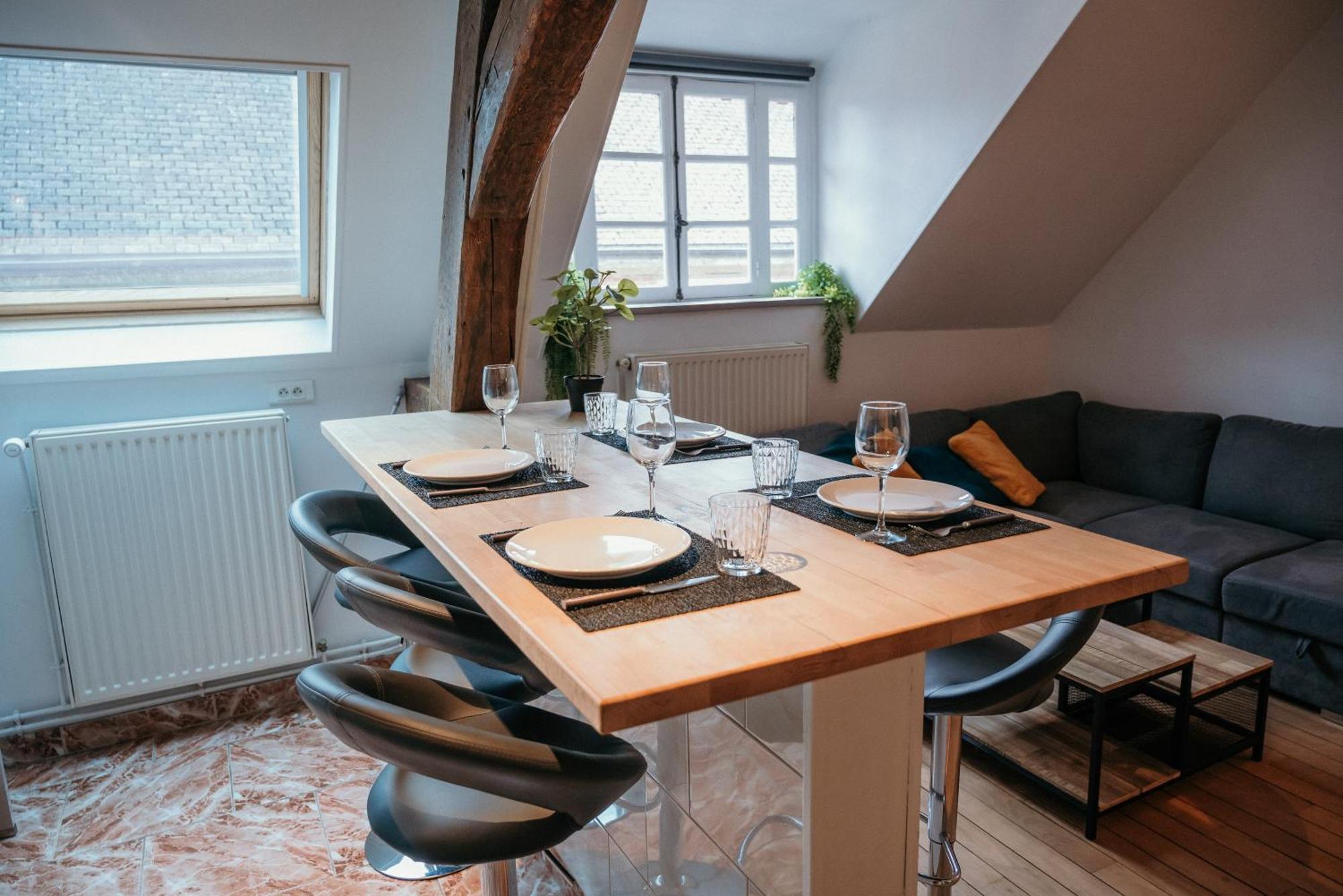 Appartement D'Aubilly Hyper Centre-Ville Charleville-Mézières Екстериор снимка